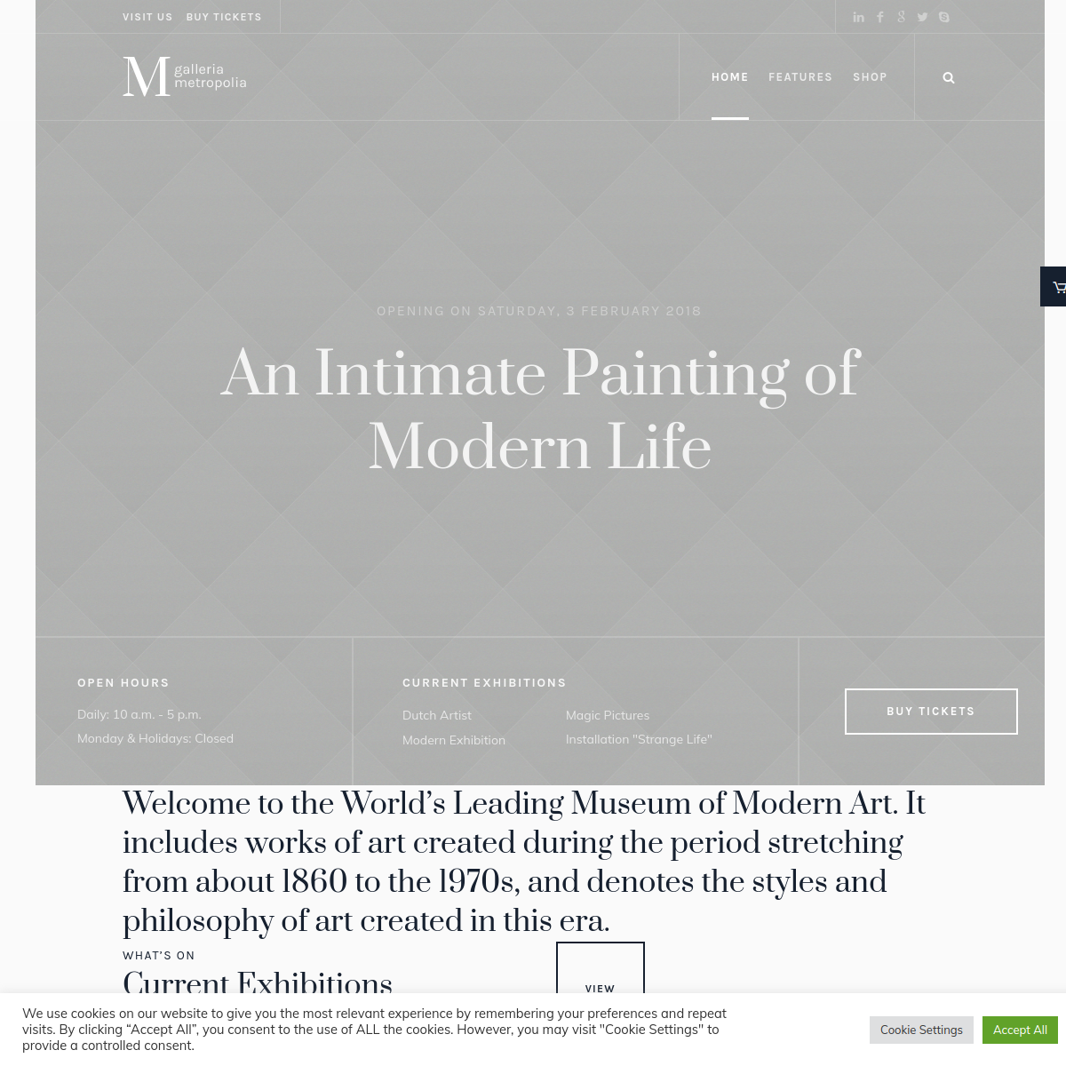 awakeningfinearts.com homepage screenshot